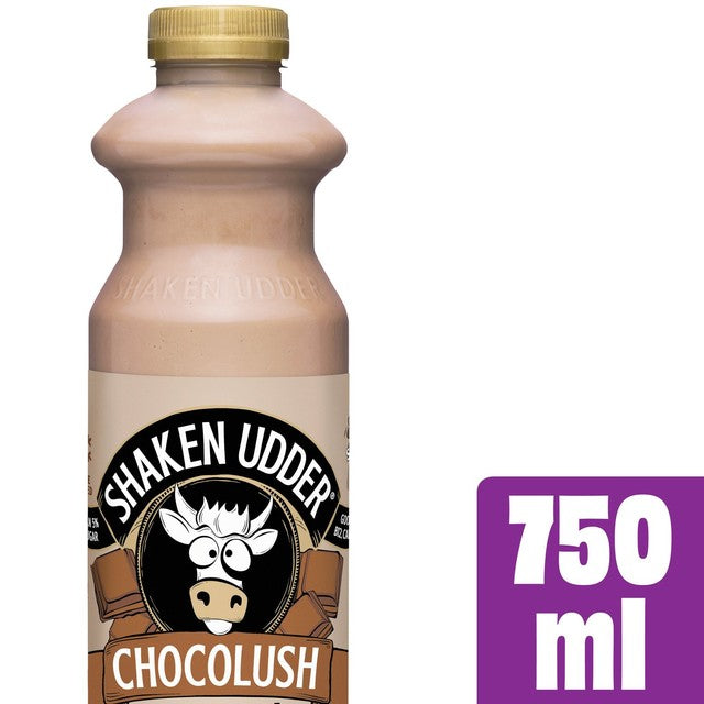 Shaken Udder Chocolush Chocolate Flavoured Milkshake 750ml (British brand)