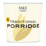 M&S traditional rolled porridge oats pot 70g, imported from the UK