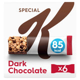 Kellogg's Special K dark chocolate cereal bars 6 x 21g, UK version