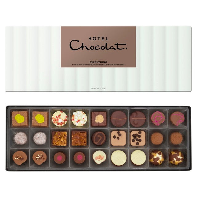 Hotel Chocolat The Everything Sleekster assorted chocolate box 355g (British brand)