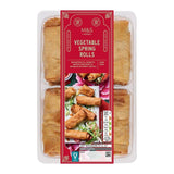 M&S vegetable spring rolls 215g, imported from the UK