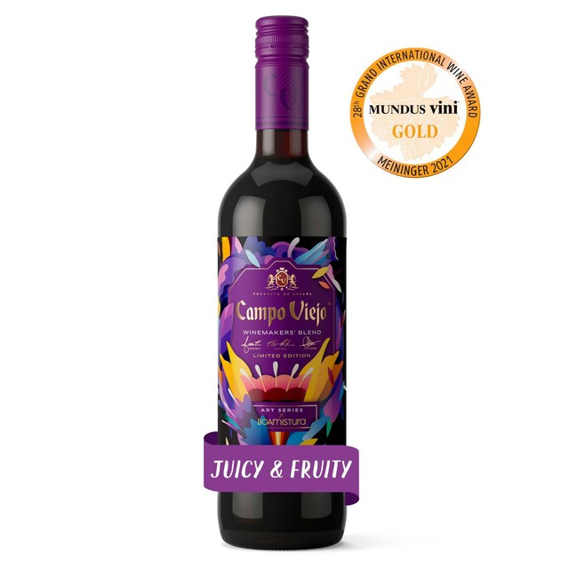 Campo Viejo Winemakers Blend red wine 75cl - British product
