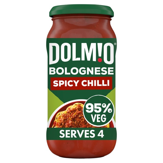 Dolmio Bolognese Intense Chilli Pasta Sauce 450g - British product