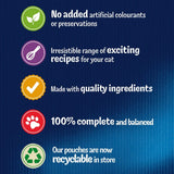 Felix Doubly Delicious ocean recipes wet cat food 12 x 85g - British product