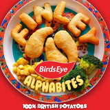 Birds Eye Original Alphabites frozen potato shapes 456g - British product