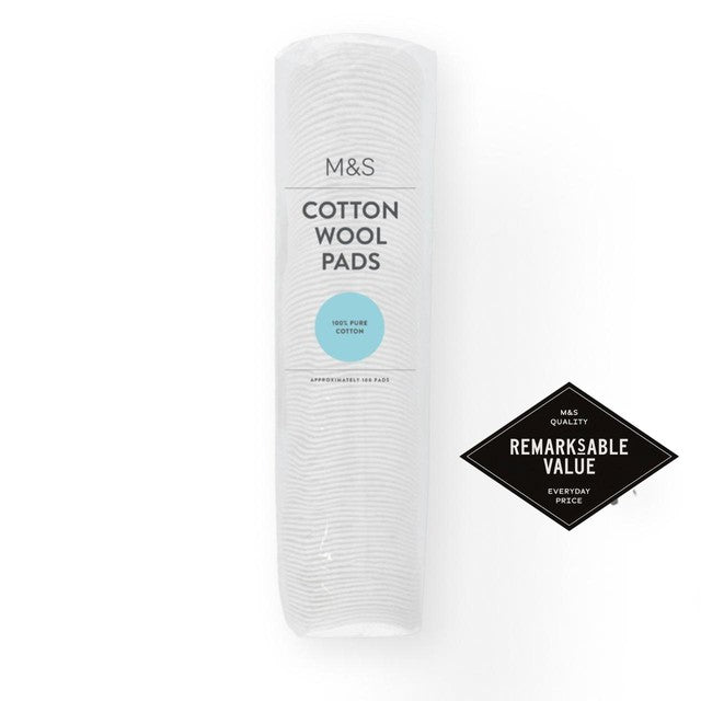 M&S cotton wool pads 100 pack, imported from the UK