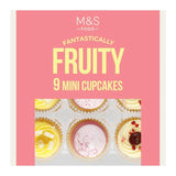 M&S mini cupcakes assorted flavours 225g, imported from the UK