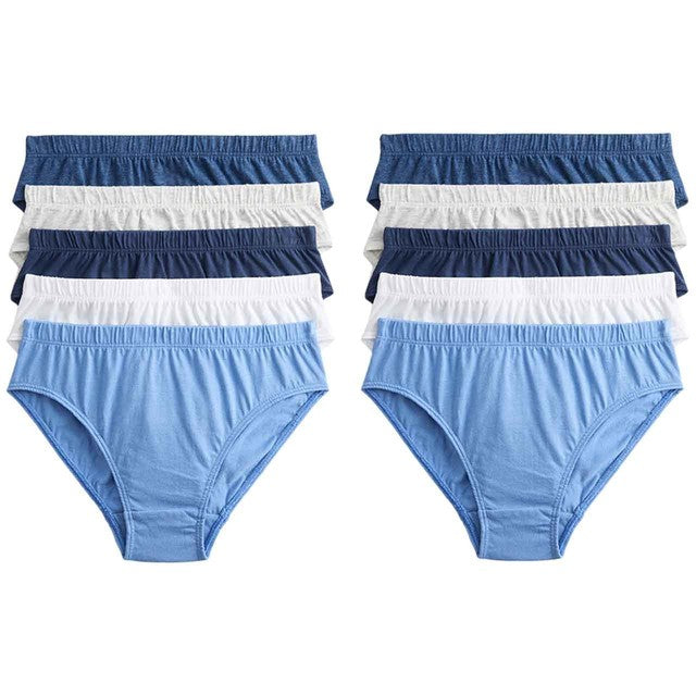 M&S blue nautical briefs for boys 11-12 years, imported from the UK