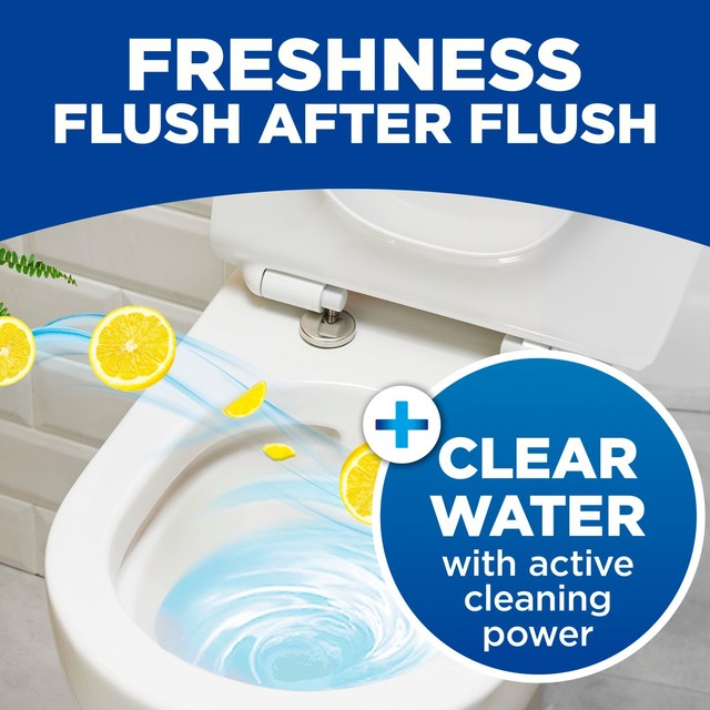 Bloo lemon toilet cistern cleaner blocks 2 x 50g - British product