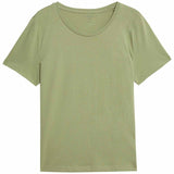 M&S cotton t-shirt fern green size 14, imported from the UK