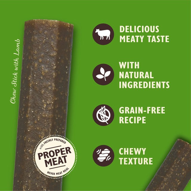 Lily's Kitchen chew sticks with lamb dog treats 120g, UK version