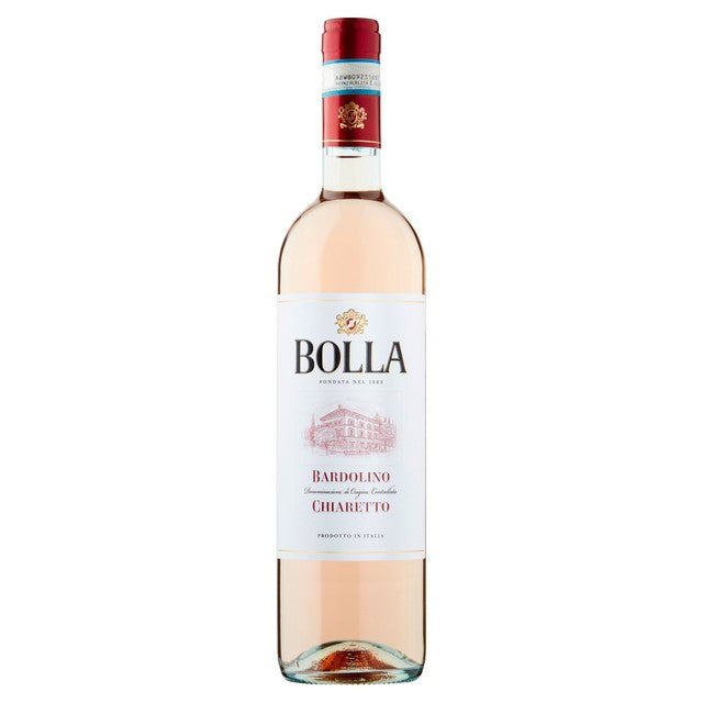 Bolla Bardolino Chiaretto DOC rosé wine 75cl - British product