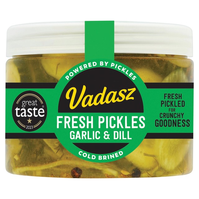 Vadasz garlic and dill pickles 400g (British brand)