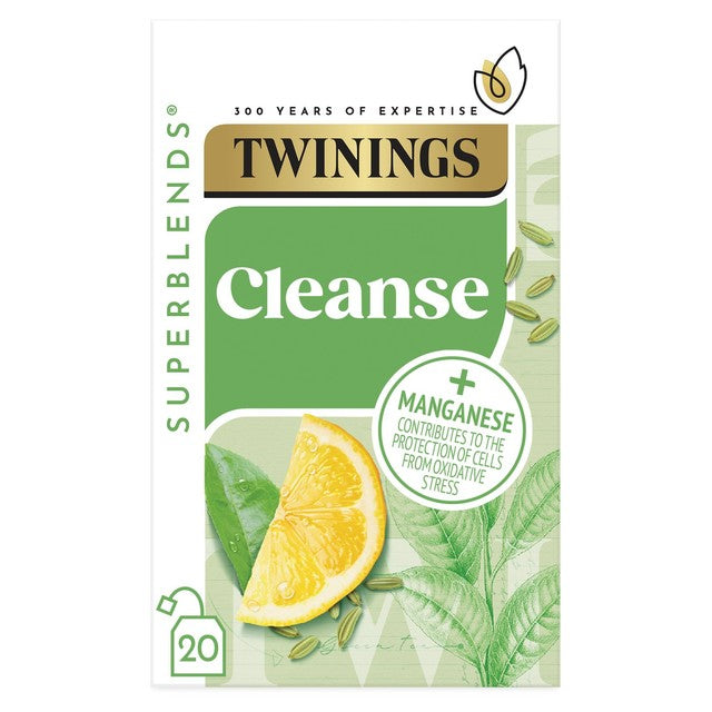 Twinings lemon green tea with matcha and fennel 20 teabags (British brand)