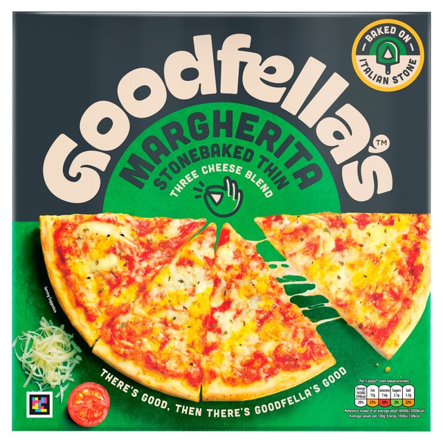 Goodfella's Margherita pizza 345g, UK version