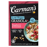 Sapphire granola raspberry and coconut low sugar 450g - British product