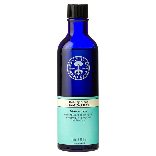 Neal's Yard Remedies Beauty Sleep Foaming Bath 200ml, imported from the UK
