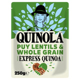 Quinola Puy lentils and whole grain quinoa ready-to-eat mix 250g, imported from the UK