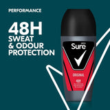 Sure Men Original Antiperspirant Roll On Deodorant 50ml (British brand)