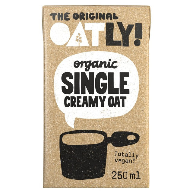 Oatly oat cream alternative 250ml, imported from the UK