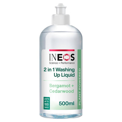INEOS Washing Up Liquid Bergamot + Cedarwood 500ml