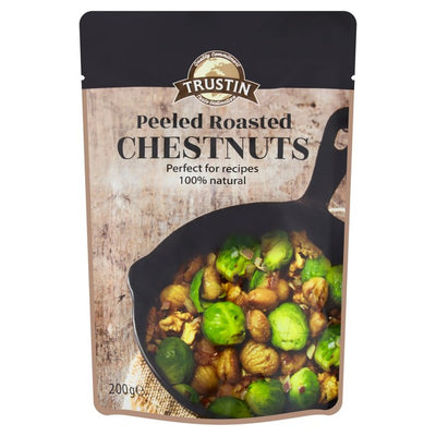 Trustin Peeled Roasted Whole Chestnuts 200g