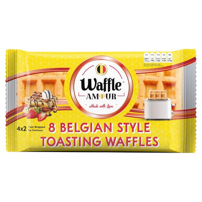 Waffle Amour Belgian Style Toasting Waffles 200g