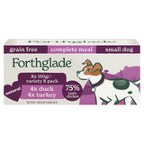 Forthglade wet dog food duck and turkey variety pack 8 x 150g - British product