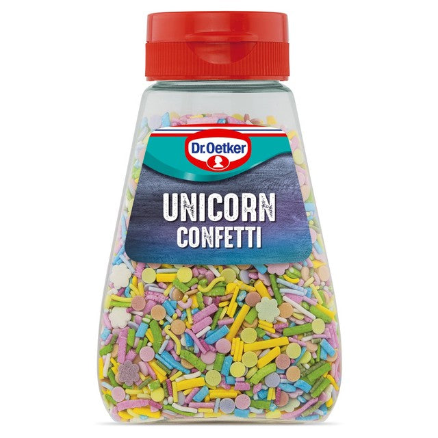 Dr. Oetker Unicorn Confetti Sprinkles 110g British product