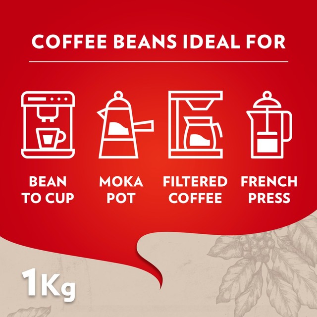 Lavazza Qualita Rossa coffee beans 1kg, UK version