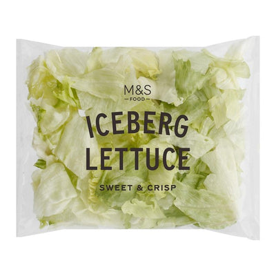 M&S Iceberg Lettuce Washed & Ready to Eat Salad Lettuce 240g