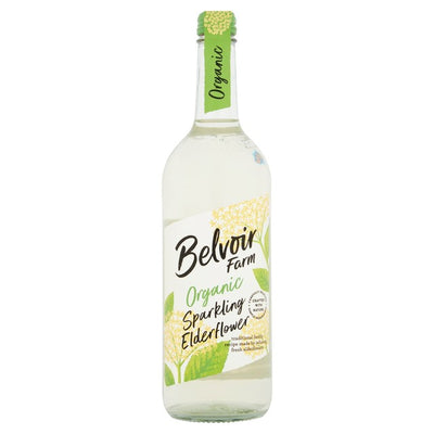 Belvoir Organic Elderflower Presse Sparkling Elderflower Drink 750ml