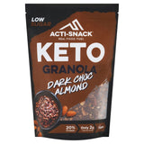 Acti-Snack Keto Dark Choc Almond Granola 300g - British product