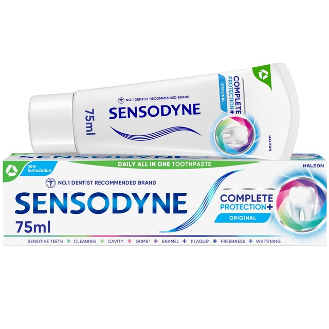 Sensodyne Complete Protection+ Original Sensitive toothpaste 75ml (British brand)
