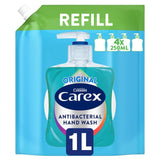 Carex Original Antibacterial Hand Wash Refill Pouch 1L - British product