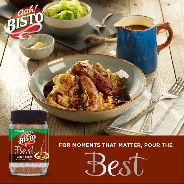 Bisto Best onion gravy granules 230g - British product