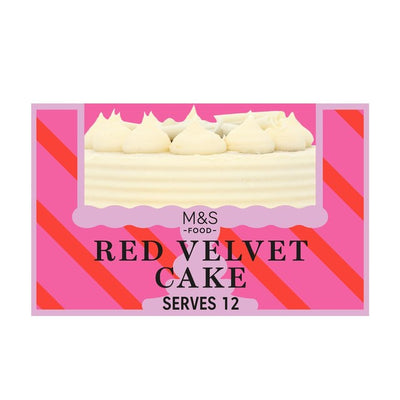M&S Red Velvet Sponge Cake 970g