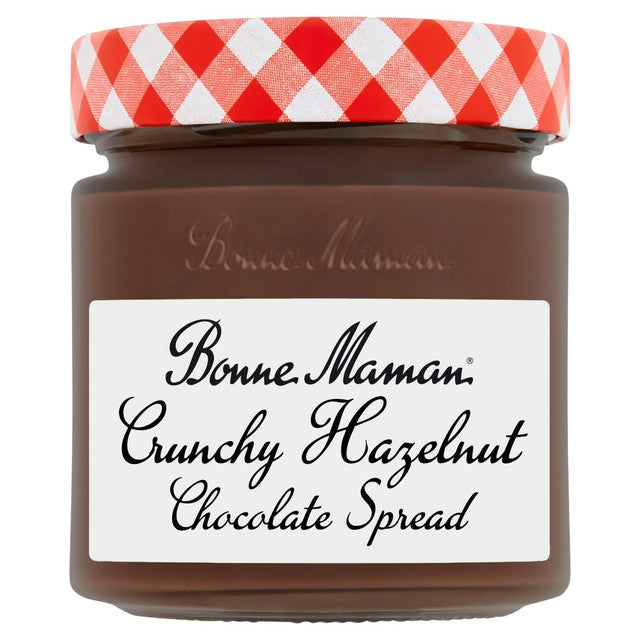 Bonne Maman crunchy hazelnut chocolate spread 250g - British product