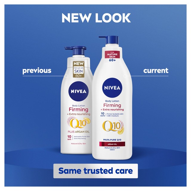 Nivea Q10 firming body lotion 400ml, imported from the UK