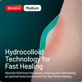 Compeed medium blister plasters pack of 6 - British product