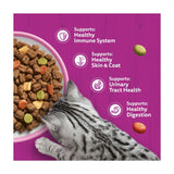 Whiskas 1+ salmon adult dry cat food 1.9kg (British brand)
