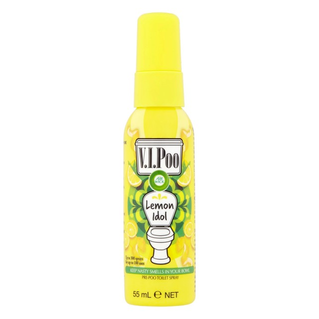 Airwick ViPoo Lemon Toilet Spray 55ml - British product