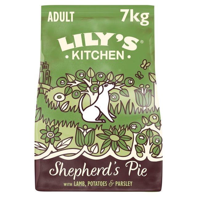 Lily's Kitchen lamb shepherd's pie adult dry dog food 7kg, UK version