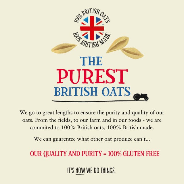 Glebe Farm strawberry oat granola 325g, UK version