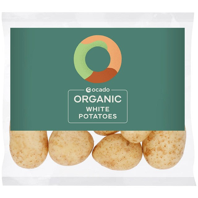 Ocado organic white potatoes 1.5kg, imported from the UK