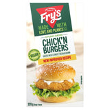 Fry's chicken-style vegan burgers frozen 320g - British product