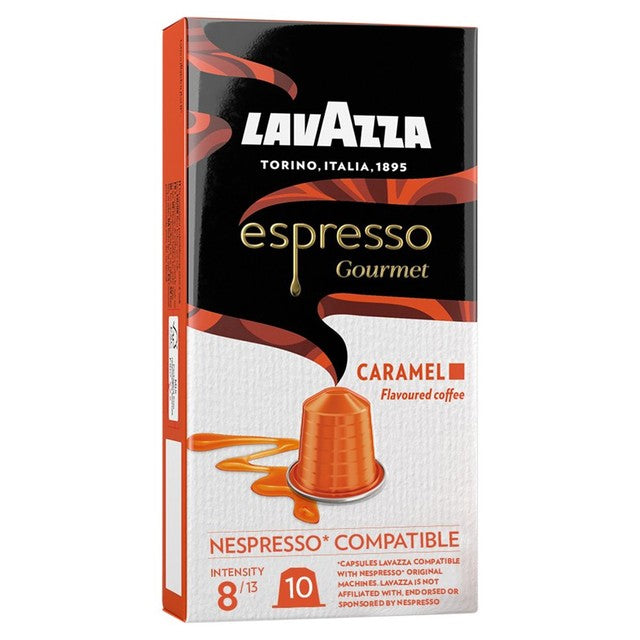 Lavazza Caramel Gourmet coffee capsules 10 capsules, UK version