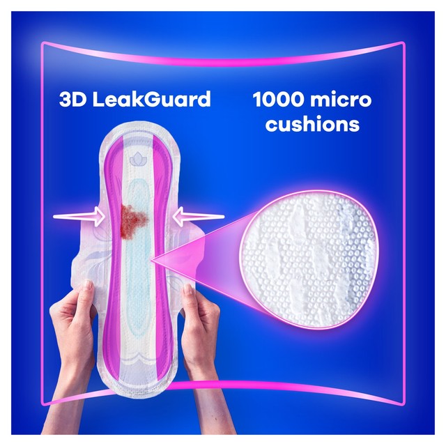 Always Platinum Day & Night Size 3 Sanitary Towels with wings - British product