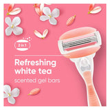 Gillette Venus Comfortglide Razor Spa Breeze disposable razor, UK version