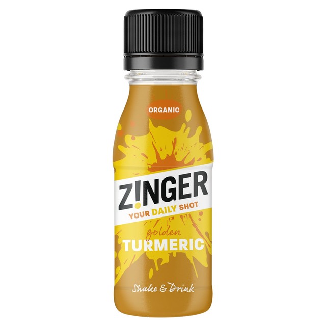 James White Zinger Organic Golden Turmeric Shot 70ml (British brand)